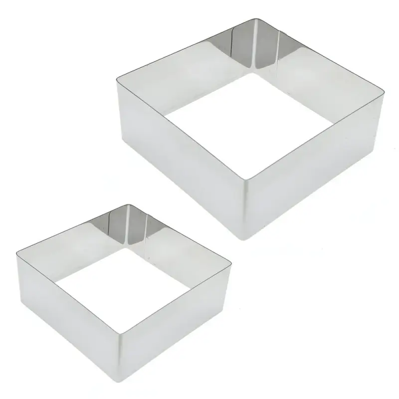 Форма для выпечки "Квадрат", набор 2 шт