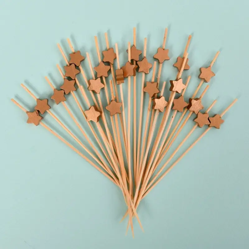 Шпажки для канапе Космос золото 24 шт Шпажки для канапе Космос золото 24 шт