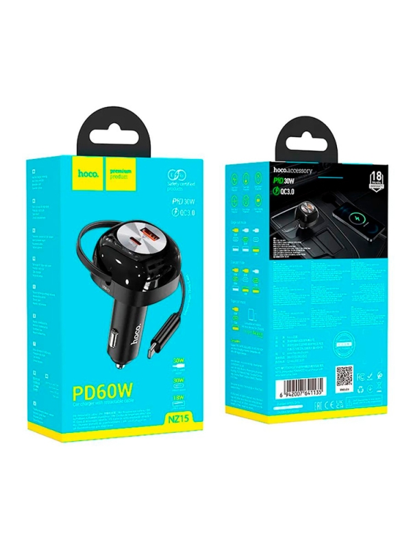 Автомобильное зарядное устройство NZ15 Автомобильное зарядное устройство NZ15