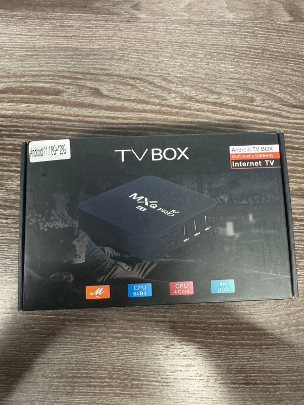Смарт ТВ приставка MX Pro 4K 8/128 Wi-Fi Смарт ТВ приставка MX Pro 4K 8/128 Wi-Fi