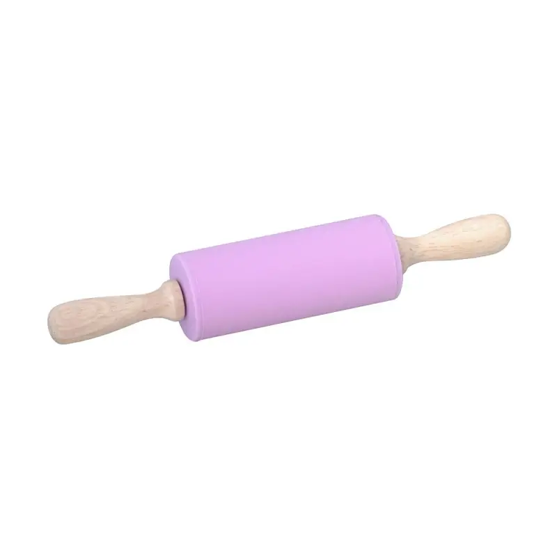 Скалка с деревянными ручками 23см (ассортимент) Скалка с деревянными ручками 23см (ассортимент)