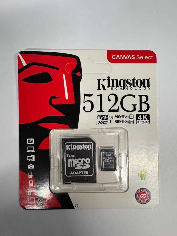 Карта памяти micro SD 512 Гб Карта памяти micro SD 512 Гб