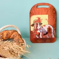 Доска разделочная Игривая грива 29х18см (ассортимент) Доска разделочная Игривая грива 29х18см (ассортимент)