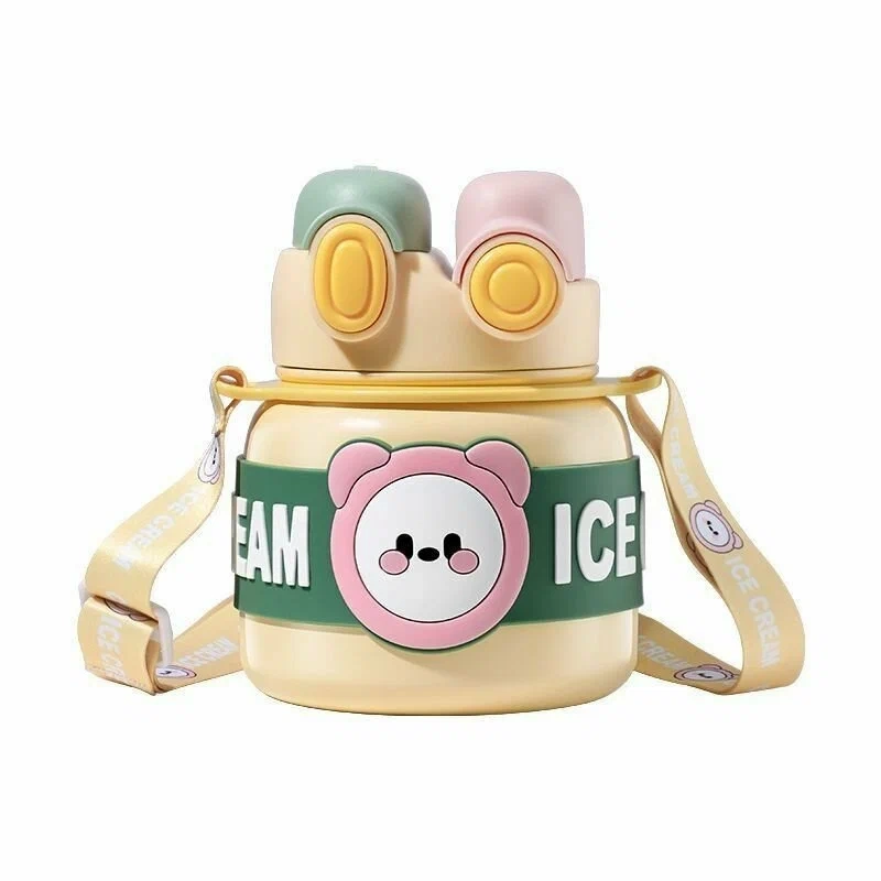 Бутылка термос Мишка 850мл (ассортимент) Бутылка термос Мишка 850мл (ассортимент)