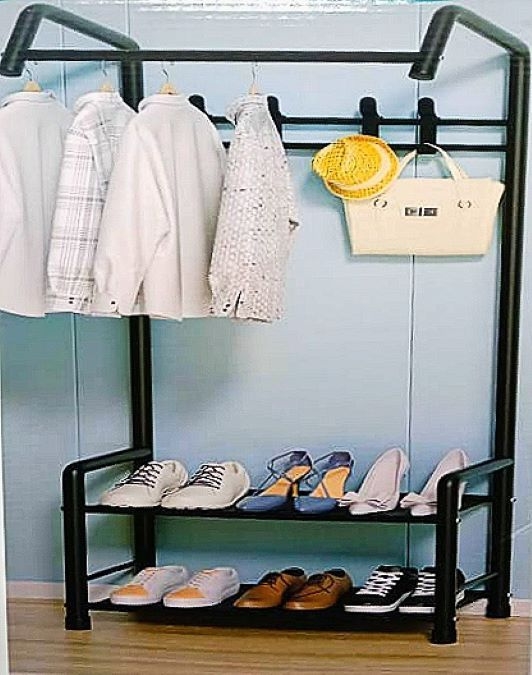 Вешалка напольная (цвет в ассортименте) Вешалка напольная (цвет в ассортименте)