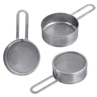 Сито для сахарной пудры и какао Мини диаметр 6 см Сито для сахарной пудры и какао Мини диаметр 6 см