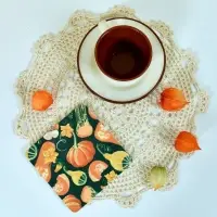 Подставка под горячее Тыквы 14х14 см (ассортимент) Подставка под горячее Тыквы 14х14 см (ассортимент)