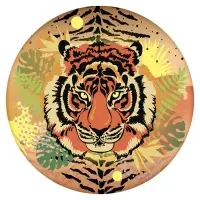 Подставка под горячее Ауф Тигр диаметр 20 см (ассортимент) Подставка под горячее Ауф Тигр диаметр 20 см (ассортимент)