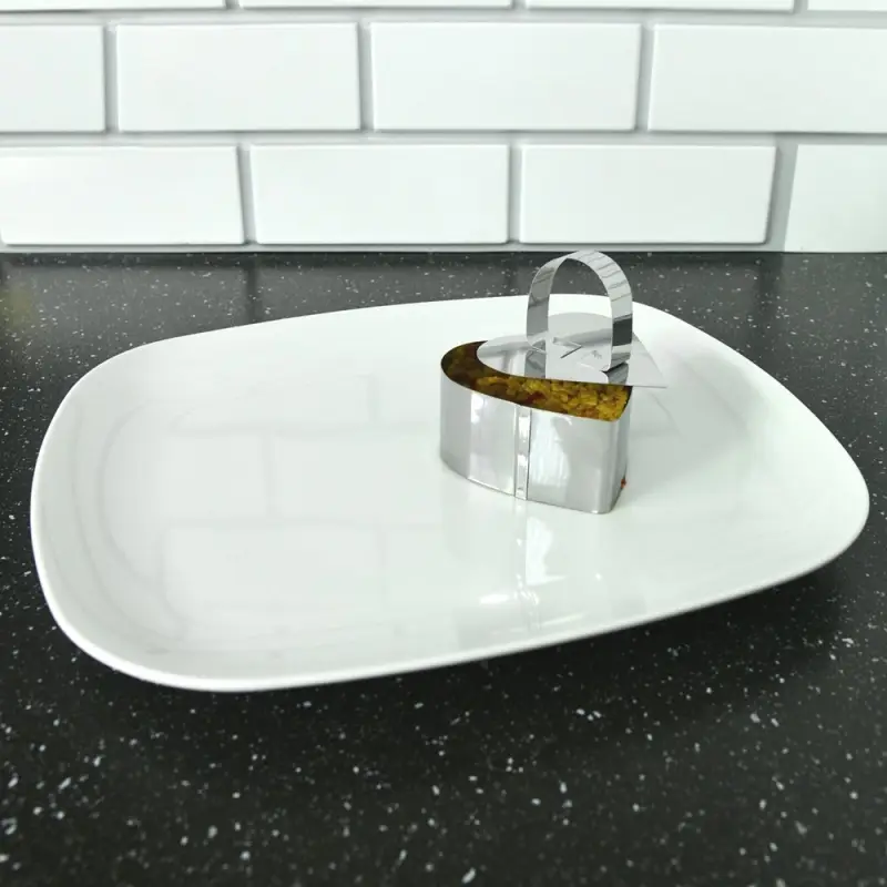 Кулинарная форма Кулинарная форма "Сердце" с крышкой-прессом