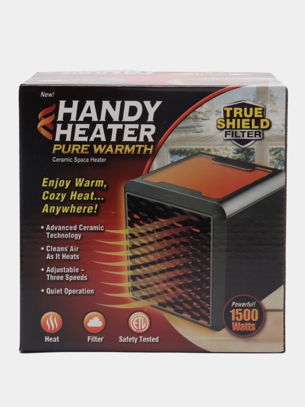 Портативный обогреватель электрический 1500 Вт Портативный обогреватель электрический 1500 Вт