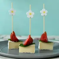 Шпажки для канапе Ромашки 24 шт Шпажки для канапе Ромашки 24 шт