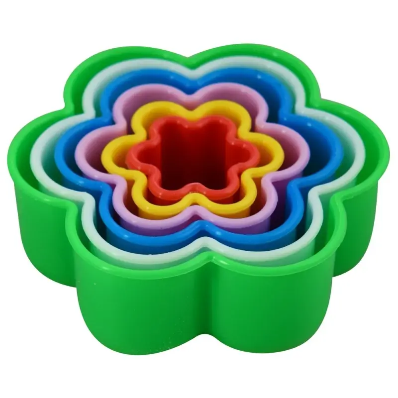 Форма для печенья, набор 6 шт "Цветок"