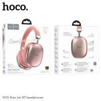Наушники беспроводные накладные HOCO W35 MAX розовые