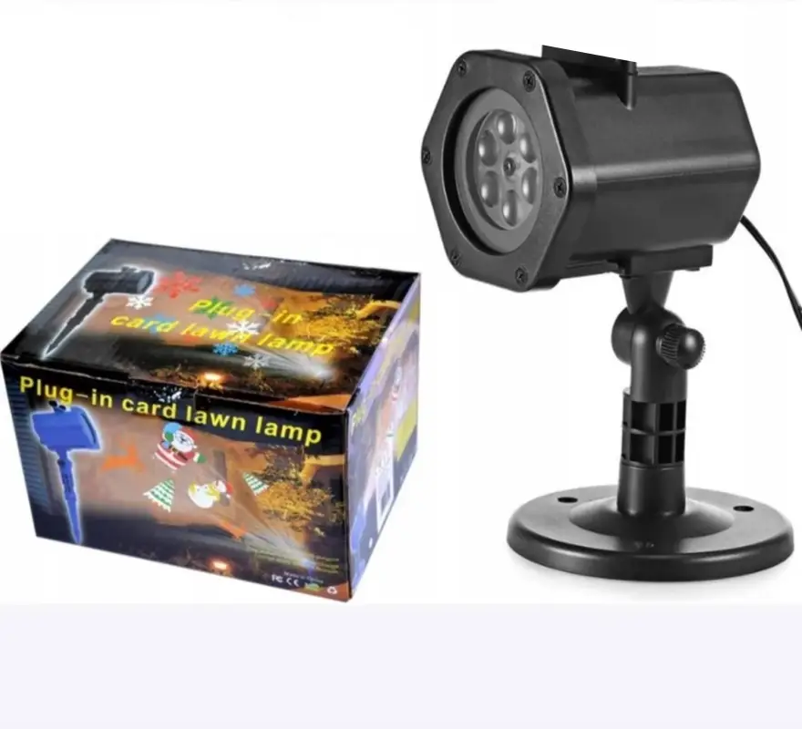 Рождественский светодиодный проектор (цвет в ассортименте) Рождественский светодиодный проектор (цвет в ассортименте)