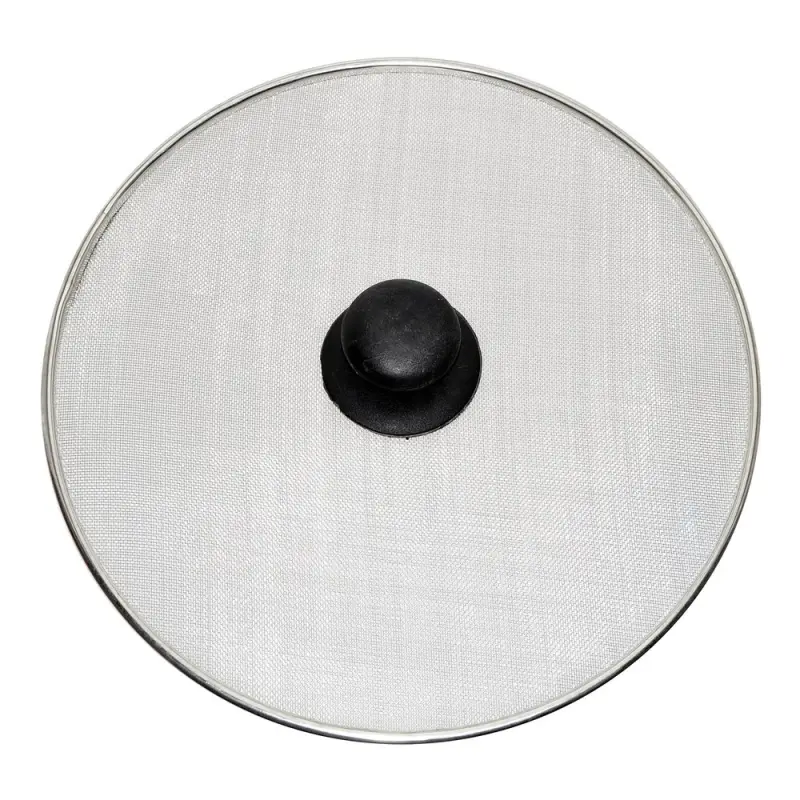 Сито плоское Крышка и экран от брызг диаметр 28см Сито плоское Крышка и экран от брызг диаметр 28см