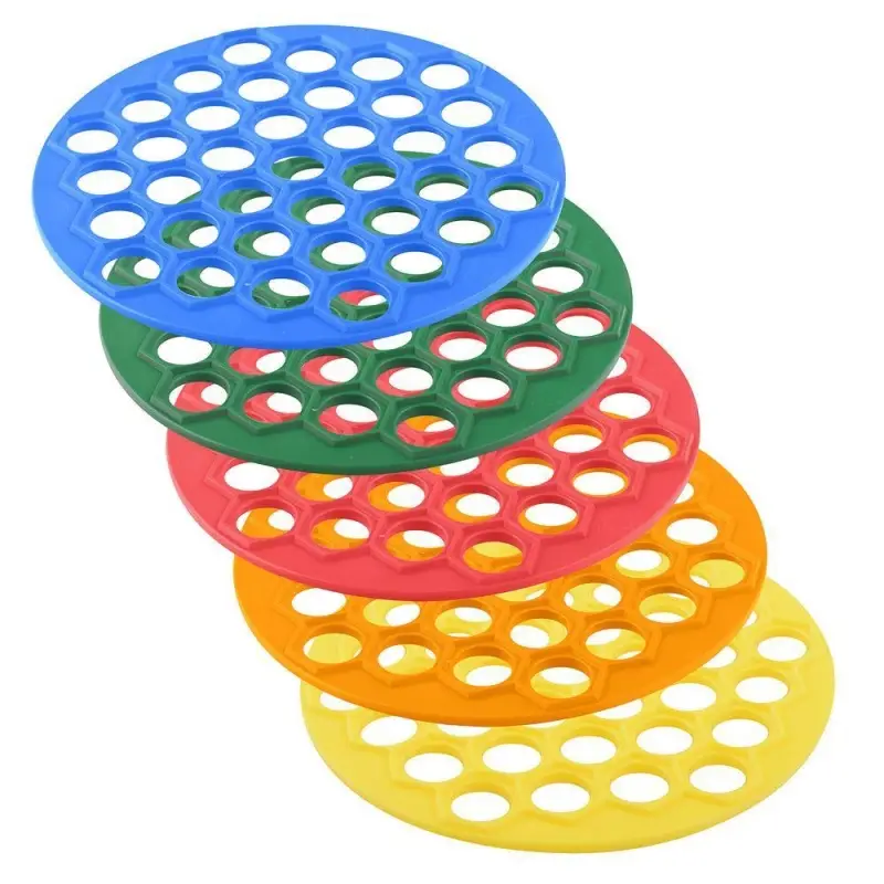 Пельменница пластмассовая 37 ячеек диаметр 25 см (ассортимент) Пельменница пластмассовая 37 ячеек диаметр 25 см (ассортимент)