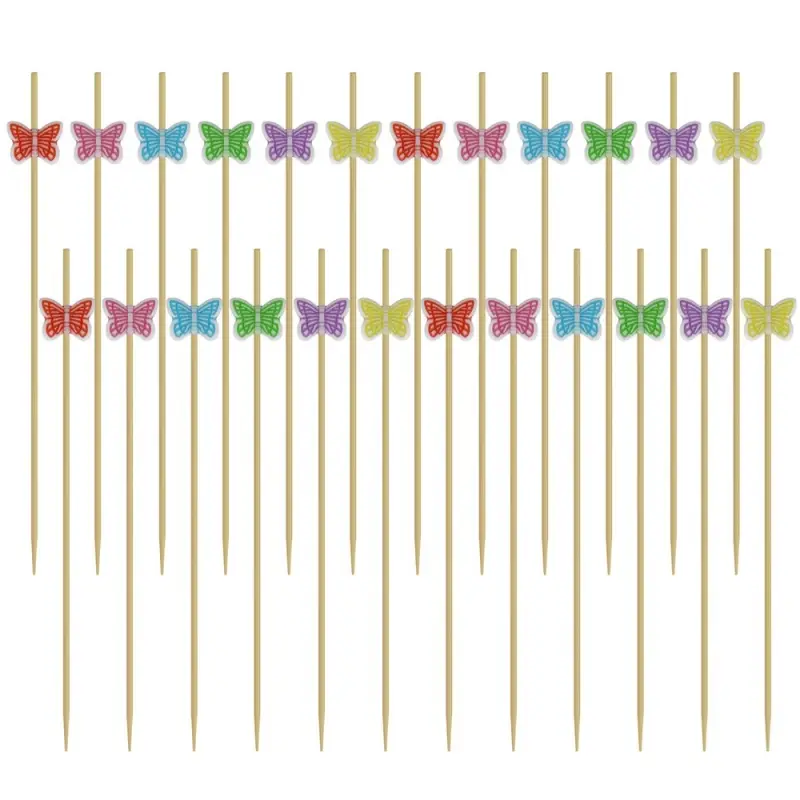 Шпажки для канапе Бабочки 24 шт Шпажки для канапе Бабочки 24 шт