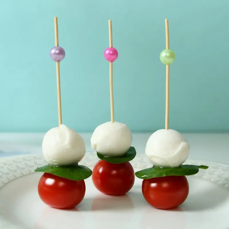 Шпажки для канапе Яркие бусинки набор 24 шт Шпажки для канапе Яркие бусинки набор 24 шт