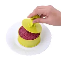 Кулинарная форма "Круг" с крышкой-прессом