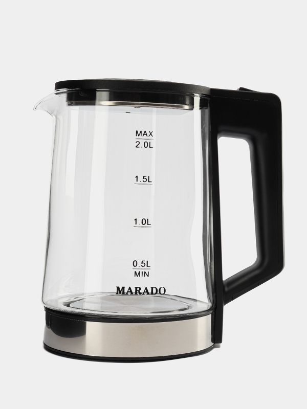 Чайник электрический стеклянный MA-0614 2л Чайник электрический стеклянный MA-0614 2л