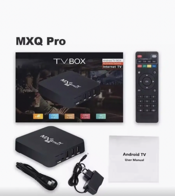 Смарт ТВ приставка MX Pro 4K 8/128 Wi-Fi Смарт ТВ приставка MX Pro 4K 8/128 Wi-Fi