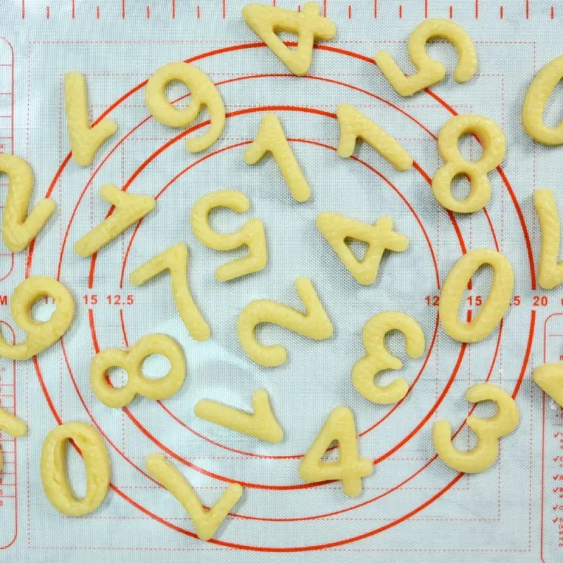 Коврик для выпечки с разметкой 60х40 см Коврик для выпечки с разметкой 60х40 см