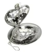 Ситечко для чая Сердце с подставкой Ситечко для чая Сердце с подставкой