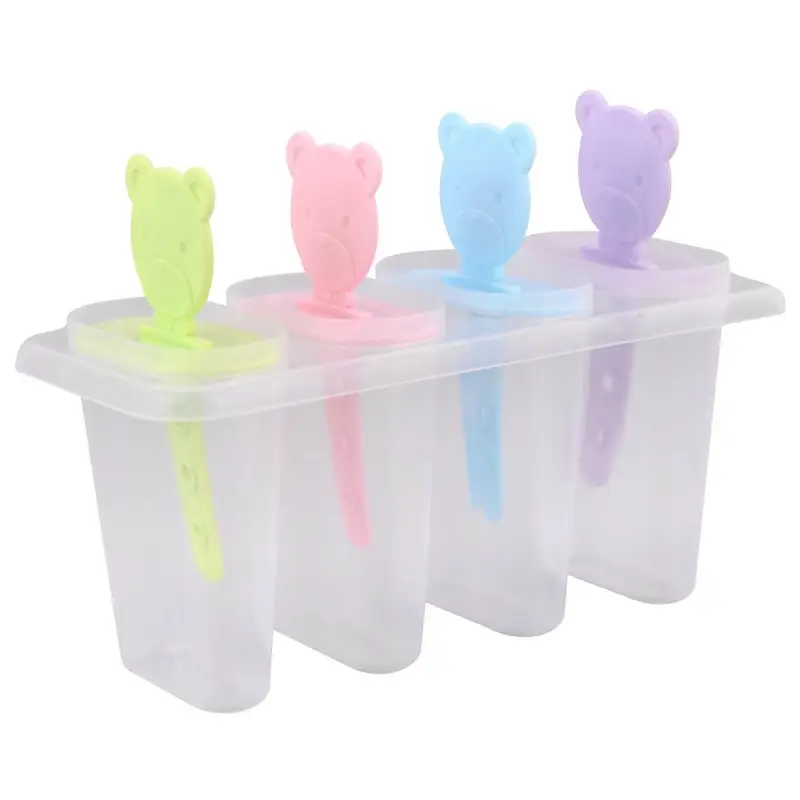 Формы для мороженого Мишки 4 ячейки Формы для мороженого Мишки 4 ячейки