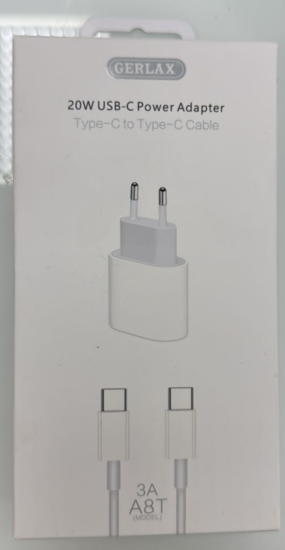 Зарядное устройство для iPhone 20W 3АА8Т Зарядное устройство для iPhone 20W 3АА8Т