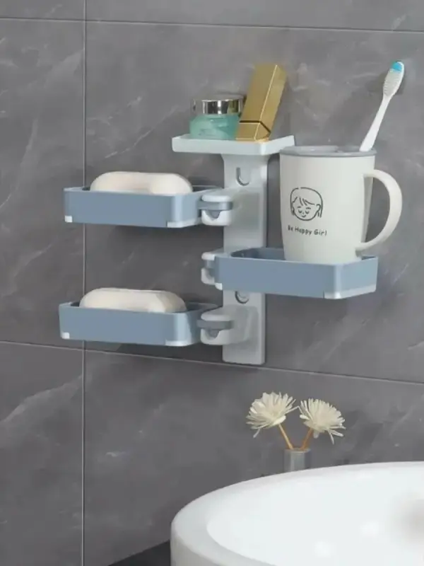 Полочка для ванной комнаты (цвет в ассортименте) Полочка для ванной комнаты (цвет в ассортименте)