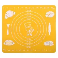 Коврик кулинарный силиконовый с разметкой 29х26 см (ассортимент) Коврик кулинарный силиконовый с разметкой 29х26 см (ассортимент)