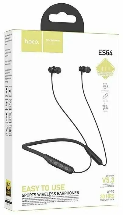 Беспроводные наушники Hoco ES64 серые Беспроводные наушники Hoco ES64 серые