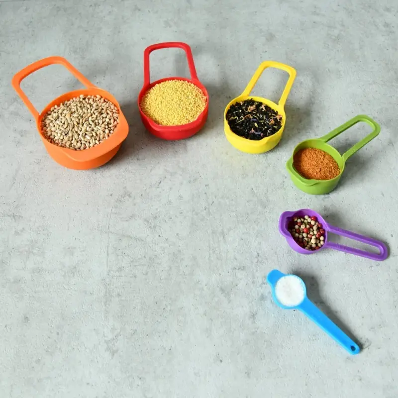 Мерные ложки Радуга 6 шт Мерные ложки Радуга 6 шт