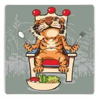 Доска разделочная Тигр Кайфолов 18х18 см (ассортимент) Доска разделочная Тигр Кайфолов 18х18 см (ассортимент)