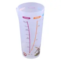 Стакан мерный Сахар Мука Вода Крахмал Пудра Масло 500 мл Стакан мерный Сахар Мука Вода Крахмал Пудра Масло 500 мл