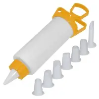 Декоратор для крема с 8 насадками (ассортимент) Декоратор для крема с 8 насадками (ассортимент)