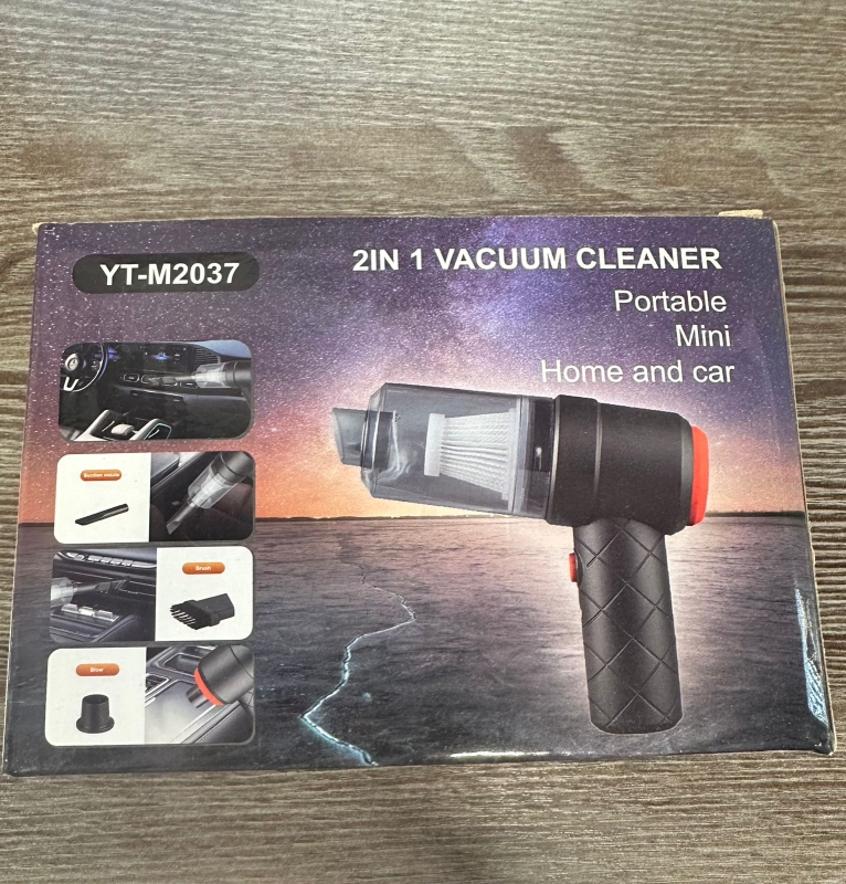 Автомобильный пылесос беспроводной 2 in 1 Автомобильный пылесос беспроводной 2 in 1