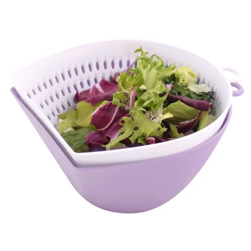 Дуршлаг с миской Дабл 500мл (ассортимент) Дуршлаг с миской Дабл 500мл (ассортимент)