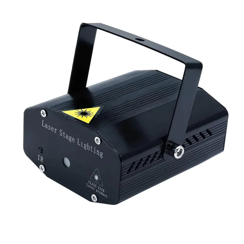 Лазерный проектор для вечеринки светомузыка (цвет в ассортименте) Лазерный проектор для вечеринки светомузыка (цвет в ассортименте)