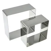 Форма для выпечки "Квадрат", набор 2 шт