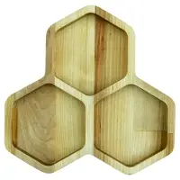 Менажница Соты 3 ячейки Менажница Соты 3 ячейки