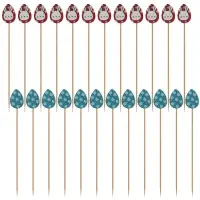 Шпажки для канапе Пасхальные яйца 24 шт Шпажки для канапе Пасхальные яйца 24 шт