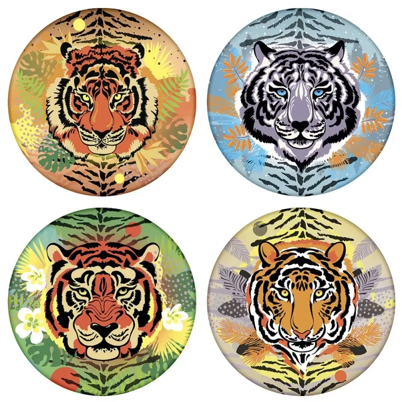 Подставка под горячее Ауф Тигр диаметр 20 см (ассортимент) Подставка под горячее Ауф Тигр диаметр 20 см (ассортимент)