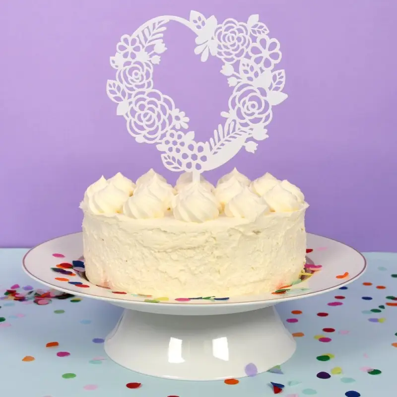 Топпер для украшения Сердце Топпер для украшения Сердце