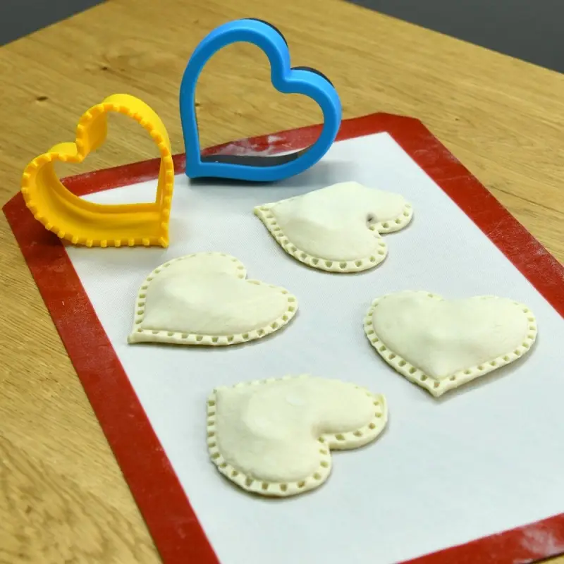 Форма для печенья, набор 2 шт, Форма для печенья, набор 2 шт, "Сердечный дуэт"