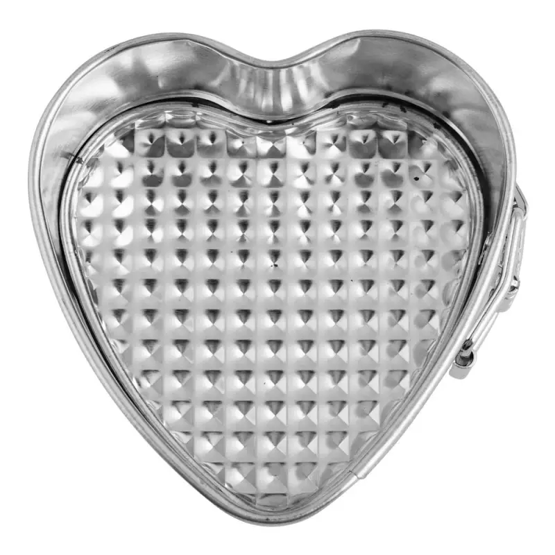 Кулинарная форма для выпечки "Сердце", разъемная, 10,5х10,5х4,5 см