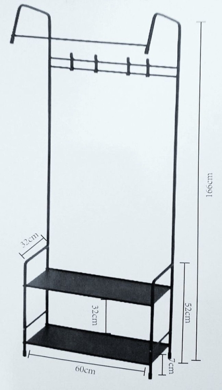 Вешалка напольная (цвет в ассортименте) Вешалка напольная (цвет в ассортименте)