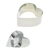 Кулинарная форма "Сердце" с крышкой-прессом Кулинарная форма "Сердце" с крышкой-прессом