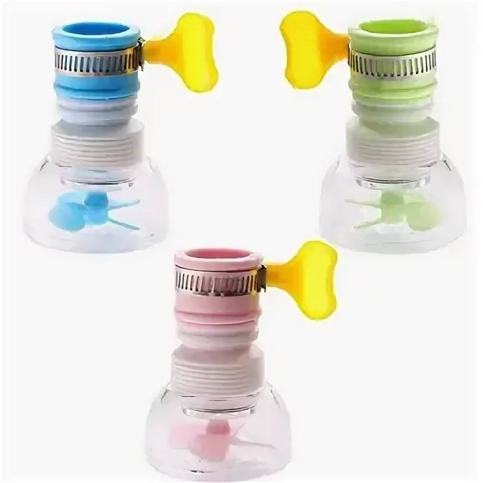 Фильтр-насадка на кран (цвет в ассортименте) Фильтр-насадка на кран (цвет в ассортименте)