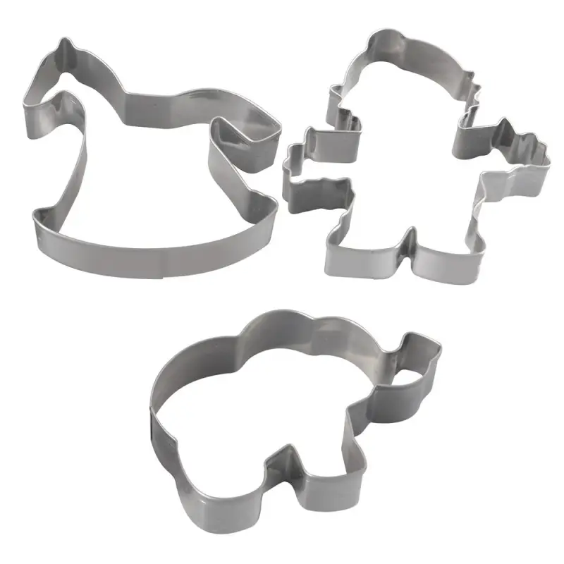 Форма для печенья, набор 3 шт, "Цирк"